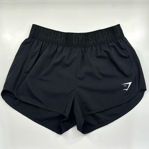 Black Gym Shark Training Loose Fit Shorts